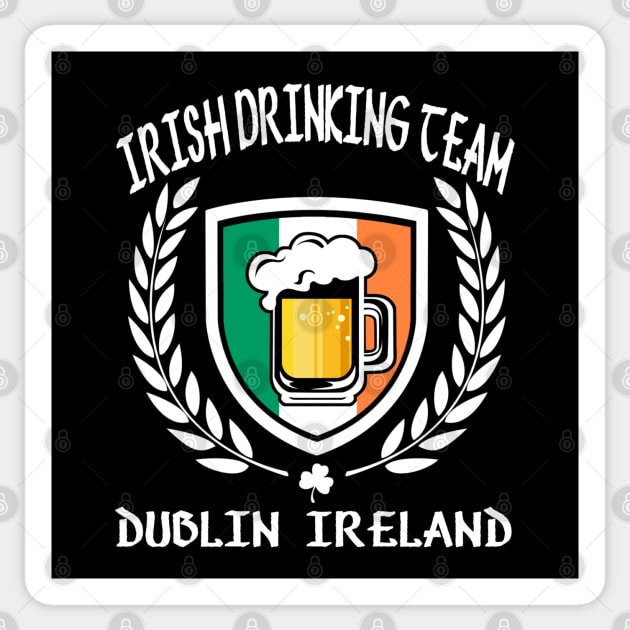 Irish Drinking Team Sticker by BlackMorelli